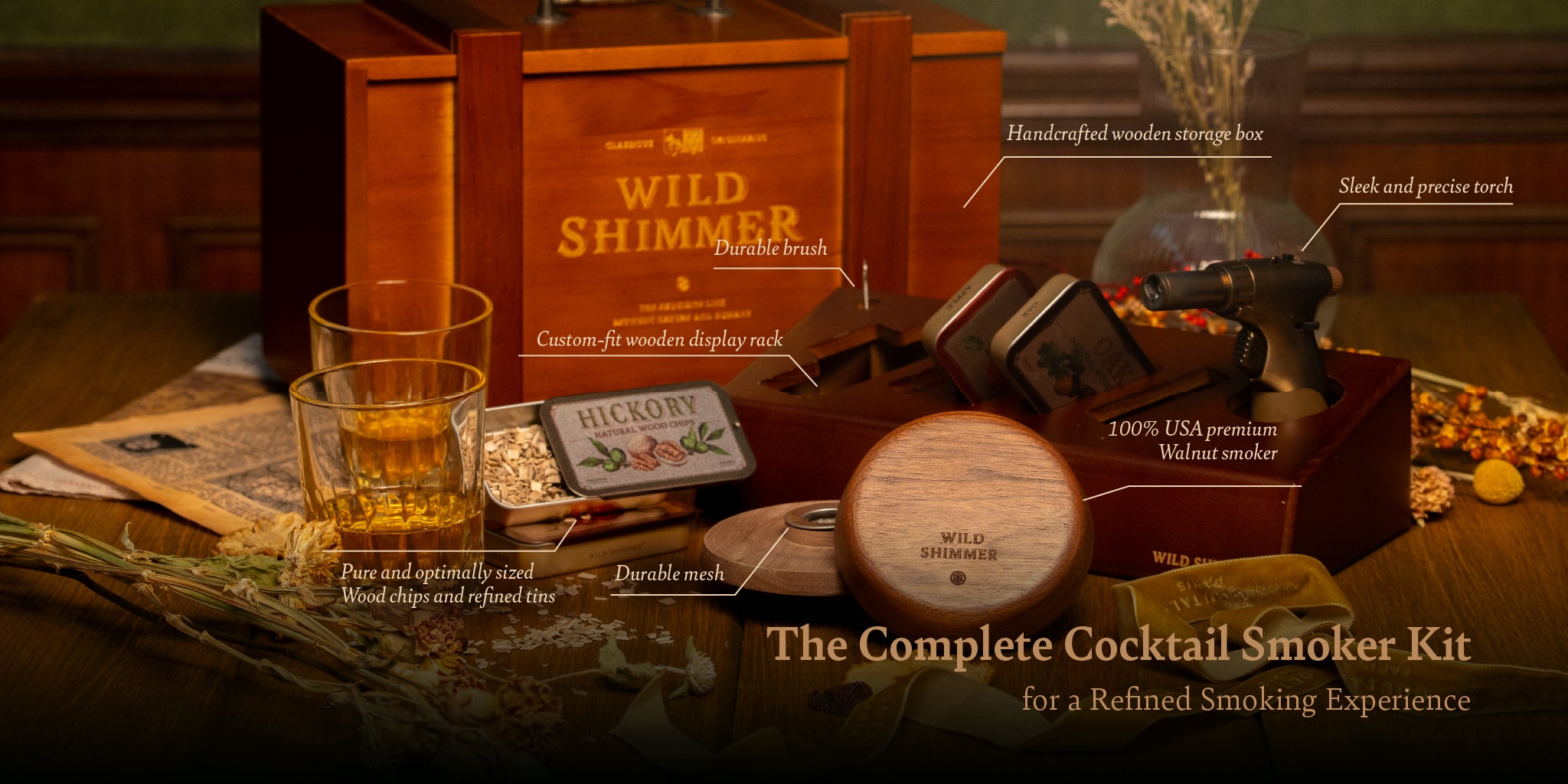 Product Page_WILD SHIMMER Cocktail Smoker Kit